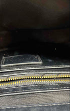 Load image into Gallery viewer, Zara Womens Black Leather Adjustable Detachable Strap Saddle Crossbody Bag
