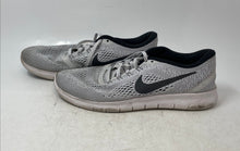 Load image into Gallery viewer, Nike Mens Free RN Gray Black Round Toe Low Top Lace-Up Sneaker Shoes
