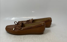 Load image into Gallery viewer, Michael Kors Womens Sutton Brown Leather Bow Slip-On Loafer Flats Size 7.5
