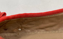 Load image into Gallery viewer, Authentic Tory Burch Womens Marion Orange Leather Ballet Flats Size 10 M Damaged
