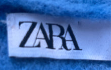 Load image into Gallery viewer, Zara Womens Light Blue Sleeveless Button Front Cardigan Sweater Size Small
