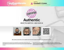 Load image into Gallery viewer, Authentic Invicta Women's Pink Dial Silver Tone Watch
