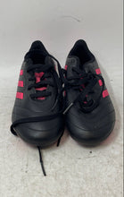 Load image into Gallery viewer, Adidas Unisex Kids Goletto VIII FG GX6907 Black Pink Soccer Cleats Size 13.5K
