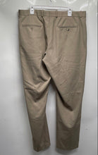 Load image into Gallery viewer, Perry Ellis Portfolio Mens Khaki Slash Pockets Belt Loops Dress Pants Size 36x32
