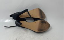 Load image into Gallery viewer, Gianni Bini Womens Ophyliah Black Leather Stiletto Heel Platform Sandals Sz 9.5B
