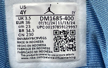 Load image into Gallery viewer, Nike Unisex Kids Air Jordan Flight Club '91 DM1685-400 Blue Sneaker Shoes Sz 4Y
