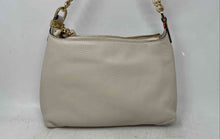 Load image into Gallery viewer, Michael Kors Womens White Tassel Inner Pocket Adjustable Strap Crossbody Bag
