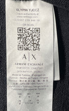 Load image into Gallery viewer, Armani Exchange Womens Black Elastic Waist Adjustable Drawstring Sweatpants Sz M
