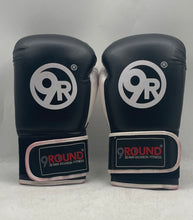 Load image into Gallery viewer, Set Of 2 Pcs 9Round Unisex Black 30 Minute Kickbox Fitness Boxing Sparring Glove
