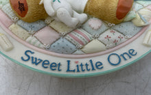 Load image into Gallery viewer, Priscilla Hillman Teddy Bear Sweet Little One Decorative Round Collector Plate
