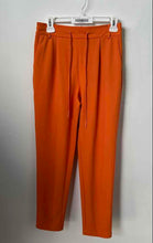 Load image into Gallery viewer, Only Tailoring Womens Orange Slash Pockets Belt Loops Trouser Pants Size 36/32
