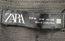Load image into Gallery viewer, Zara Womens Brown High-Rise Skinny Leg Ankle Legging Size Medium With Tag
