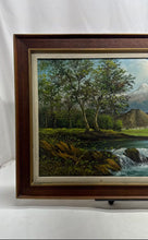 Load image into Gallery viewer, Framed Natural View Snow Mountain Stream Waterfall Landscape Picture Painting

