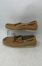 Load image into Gallery viewer, Clarks Mens Brown Leather Moc Toe Low Top Lace-Up Boat Shoes Size 9 M
