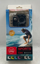Load image into Gallery viewer, Black 1080P 2.0 Inch Display Waterproof 30M Screen Sport Camcorder Not Tested
