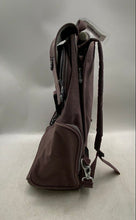 Load image into Gallery viewer, Kipling Womens Brown Multiple Zipper Two Wheels Pockets Rolling Backpack
