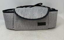 Load image into Gallery viewer, Monbebe Baby Gray Black Adjustable Strap Strollers Cup Holder Diaper Bag
