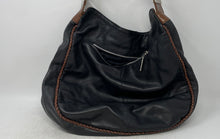 Load image into Gallery viewer, Silver Blue Womens Brown Black Single Strap Outer Zipper Pockets Hobo Bag
