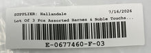 Load image into Gallery viewer, Lot Of 3 Pcs Assorted Barnes &amp; Noble Touchscreen Tablets Not Tested For Parts
