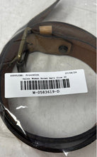 Load image into Gallery viewer, Velez Mens Brown Textured Leather Adjustable Roller Buckle Dress Belt Size 32
