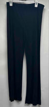 Load image into Gallery viewer, DKNY Womens Black Flat Front Wide-Leg Pull-On Trouser Pants Size Small
