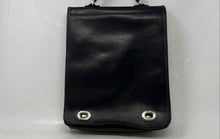 Load image into Gallery viewer, Unbranded Womens Black Leather Detachable Strap Inner Divider Crossbody Handbag
