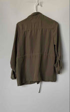 Load image into Gallery viewer, Guess Mens Green Olive Long Sleeve Zipper Utility Jacket Size SP
