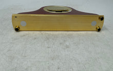 Load image into Gallery viewer, Ruby Matillo Danbury Quartz Home Decor Desk Mantel Wood Clock Not Tested
