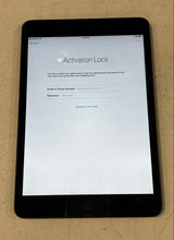 Load image into Gallery viewer, Apple iPad Mini Gray iOS Tablet Model A1454 Powers On For Parts
