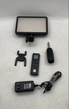 Load image into Gallery viewer, Platinum 308 PT-DVL308C2 LED Video Light With Accessories In Box Not Tested
