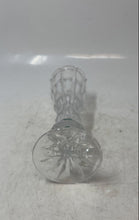 Load image into Gallery viewer, Crystal Cut Clear Glassware Tabletop Display Decorative Flower Vase Collectible
