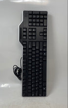 Load image into Gallery viewer, Dell Black Portable Wired USB Desktop English Keyboard Model KB813t

