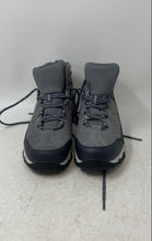 Load image into Gallery viewer, Adventuridge Womens Gray Purple Lace-Up Mid Top Trail Hiking Boots Size 8
