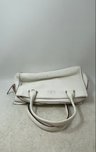 Load image into Gallery viewer, Kate Spade New York Womens White Leather Zipper Double Handle Tote Purse
