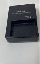 Load image into Gallery viewer, Nikon Model MH-24 Black Portable Battery Camera Charger Not Tested
