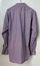 Load image into Gallery viewer, Tommy Hilfiger Mens Multicolor Plaid Long Sleeve Dress Shirt Size 17 34/35
