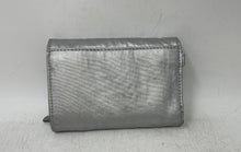 Load image into Gallery viewer, Kipling Womens Pixi Metallic Gray Multiple Credit Card Slots Trifold Wallet
