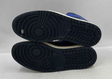 Load image into Gallery viewer, Authentic Nike Mens Air Jordan 1 Mid 554724-412 Blue Black Sneakers Shoes Sz 12

