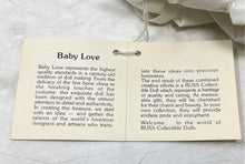 Load image into Gallery viewer, Russ Baby Love Collectible Porcelain Baby Doll In White Christening Gown W/ Tag
