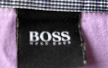 Load image into Gallery viewer, Hugo Boss Mens Purple Spread Collar Short Sleeve Polo Shirt Size XL
