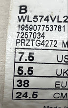 Load image into Gallery viewer, New Balance Womens 574 V2 WL574VL2 Gray White Sneaker Shoes Size 7.5B No Laces

