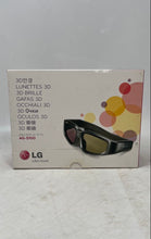 Load image into Gallery viewer, LG Model AG-S100 Black UV Protection 3D Active Shutter Glasses For LCD TV
