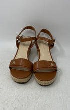 Load image into Gallery viewer, Tommy Hilfiger Womens Genavo Brown Leather Ankle Strap Sandals Size 9.5M
