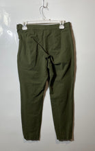 Load image into Gallery viewer, Banana Republic Womens Green Flat Front Side Zip Ankle Pants Size 10
