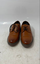 Load image into Gallery viewer, Bruno Marc Boys Brown Leather Cap Toe Oxford Dress Shoes Size 12
