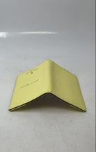 Load image into Gallery viewer, Kate Spade New York Womens Yellow Leather Flap Mini Passport Card Holder
