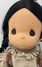 Load image into Gallery viewer, Vintage Precious Moments Morning Star Native American Collectible Porcelain Doll
