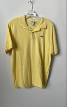 Load image into Gallery viewer, Lacoste Mens Yellow Short Sleeve Collared Golf Polo Shirt Size 6
