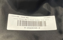Load image into Gallery viewer, Donna Karan Mens Black Notch Lapel Single Breasted Three-Button Blazer Sz 38/31
