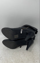 Load image into Gallery viewer, Michael Kors Womens Black Leather Stiletto Heel Ankle Booties Size 8.5M In Box
